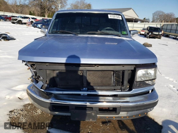 1996 Ford F-150 with VIN 1FTEX15H1TKA36441, listed as a Copart auction lot 41591545 with 180,194 mi miles and Salvage Title. Bid and sale history available at carsss.com. Image 5.