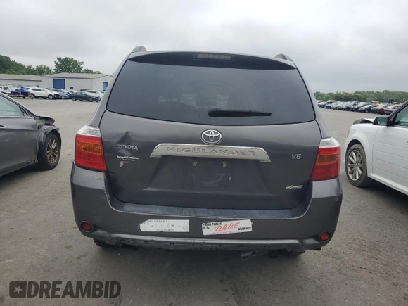 2009 Toyota Highlander with VIN JTEES41A192122264, listed as a Copart auction lot 64514255 with 206,581 mi miles and Clean title. Bid and sale history available at DreamBid. Image 6.