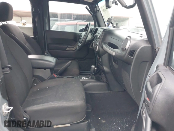 2015 Jeep Wrangler Sport with VIN 1C4GJWAG7FL585631, listed as a IAAI auction lot 41943582 with 88,649 mi miles and . Bid and sale history available at DreamBid. Image 5.