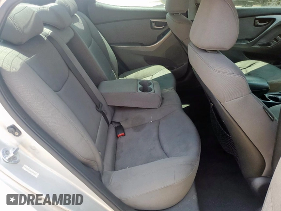 2011 Hyundai Elantra GLS z VIN KMHDH4AE3BU168833, wystawiony jako Copart lot #58830065 z przebiegiem 147 051 mil mil oraz Szkoda całkowita • Salvage title. Historia ofert i sprzedaży dostępna na DreamBid. Obrazek 10.