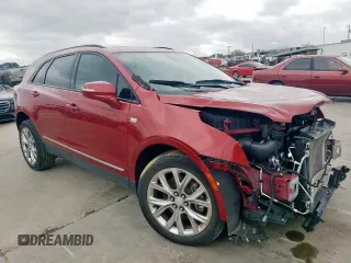 2020 Cadillac XT5 Sport AWD with VIN 1GYKNGRSXLZ224734, listed as a Copart auction lot 49961705 with Not provided miles and Salvage title. Bid and sale history available at DreamBid. Image 4.