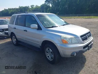 2005 Honda Pilot EX-L z VIN 2HKYF18665H558980, wystawiony jako IAAI lot #42316215 z przebiegiem 207 288 mil mil oraz . Historia ofert i sprzedaży dostępna na DreamBid. Obrazek 1.
