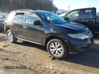 2013 Nissan Murano SV with VIN JN8AZ1MW1DW319025, listed as a IAAI auction lot 41619136 with 137,207 mi miles. Bid and sale history available at carsss.com. Image 1.