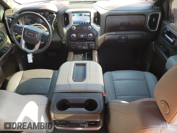 2022 GMC Sierra 3500HD SLT z VIN 1GT49UEYXNF215905, wystawiony jako Copart lot #52373835 z przebiegiem 36 787 mil mil oraz Szkody całkowita. Historia ofert i sprzedaży dostępna na DreamBid. Obrazek 8.