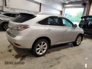 2010 Lexus RX 350 with VIN JTJBK1BA6A2007844, listed as a Copart auction lot 60729005 with 95,524 mi miles and Clean title. Bid and sale history available at DreamBid. Image 3.
