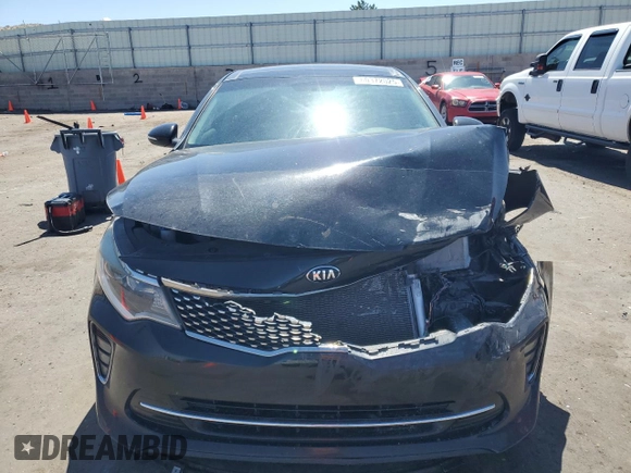 2018 Kia Optima S with VIN 5XXGT4L37JG244926, listed as a Copart auction lot 60372025 with Not provided miles and Salvage title. Bid and sale history available at DreamBid. Image 5.