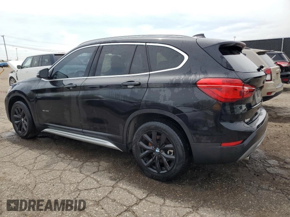 2017 BMW X1 xDrive28i with VIN WBXHT3C37H5F76075, listed as a Copart auction lot 53315395 with 143,141 mi miles and Clean title. Bid and sale history available at DreamBid. Image 2.