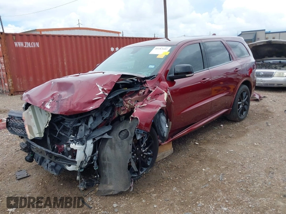 2018 Dodge Durango GT with VIN 1C4RDHDG0JC282142, listed as a IAAI auction lot 40183685 with 44,706 mi miles and . Bid and sale history available at DreamBid. Image 19.