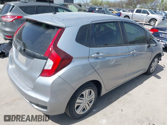 2020 Honda Fit LX with VIN 3HGGK5H43LM713989, listed as a IAAI auction lot 41808250 with 39,142 mi miles. Bid and sale history available at carsss.com. Image 4.