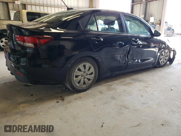 2019 Kia Rio S with VIN 3KPA24AB3KE200547, listed as a Copart auction lot 61729824 with 47,969 mi miles and Salvage Title. Bid and sale history available at DreamBid. Image 3.