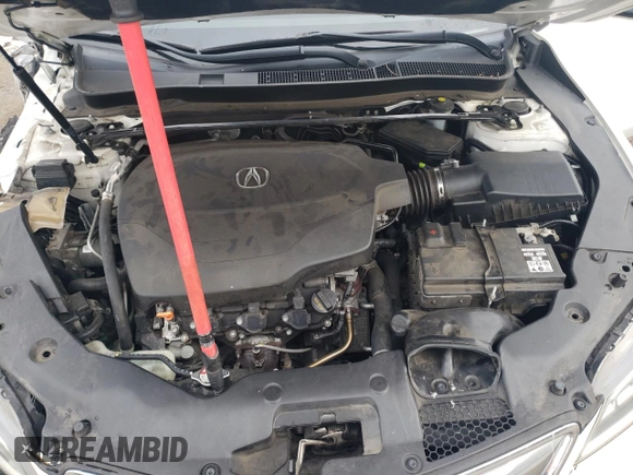 2017 Acura TLX V6 w/Technology Pkg with VIN 19UUB3F53HA003403, listed as a Copart auction lot 71724874 with 96,437 mi miles and Salvage Title. Bid and sale history available at carsss.com. Image 12.