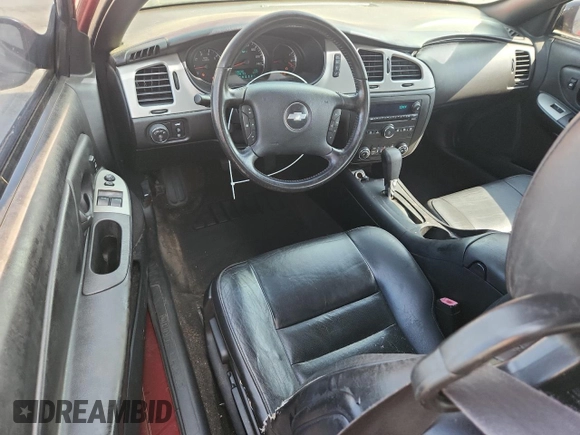 2006 Chevrolet Monte Carlo LTZ with VIN 2G1WN161769302703, listed as a Copart auction lot 62342785 with 190,005 mi miles and Clean title. Bid and sale history available at DreamBid. Image 8.