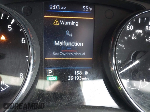 2019 Nissan Rogue SL with VIN 5N1AT2MT9KC749923, listed as a IAAI auction lot 41499939 with 39,193 mi miles and . Bid and sale history available at DreamBid. Image 7.