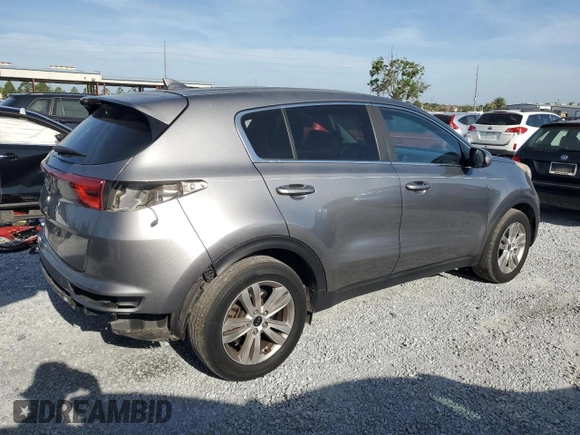 2017 Kia Sportage LX with VIN KNDPM3AC3H7081091, listed as a Copart auction lot 53620735 with 133,819 mi miles and Salvage Title. Bid and sale history available at carsss.com. Image 3.