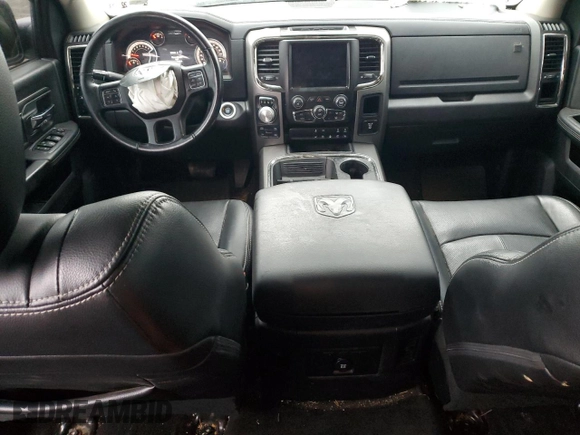 2018 Ram 1500 Night with VIN 1C6RR7MT6JS121901, listed as a Copart auction lot 43044215 with 162,927 mi miles and Salvage Title. Bid and sale history available at carsss.com. Image 8.