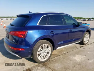 2018 Audi Q5 Premium Plus with VIN WA1BNAFY3J2004475, listed as a Copart auction lot 52731845 with 112,884 mi miles and Clean Title. Bid and sale history available at carsss.com. Image 3.