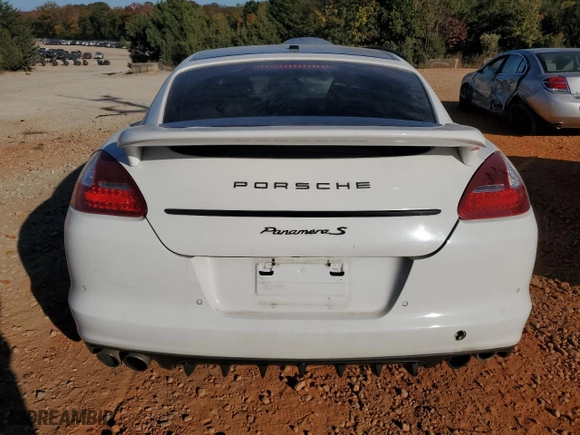 2011 Porsche Panamera S with VIN WP0AB2A77BL061837, listed as a Copart auction lot 77407054 with NaN miles and Salvage Title. Bid and sale history available at carsss.com. Image 6.