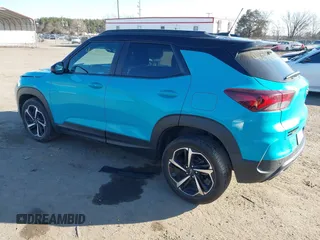 2021 Chevrolet TrailBlazer RS with VIN KL79MUSL3MB129867, listed as a IAAI auction lot 41674067 with 70,222 mi miles. Bid and sale history available at carsss.com. Image 3.
