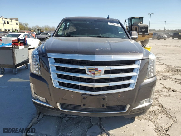 2015 Cadillac Escalade Luxury with VIN 1GYS4MKJ9FR738081, listed as a Copart auction lot 49954675 with 128,962 mi miles and Salvage Title. Bid and sale history available at carsss.com. Image 5.
