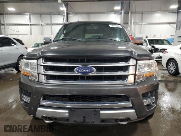 2015 Ford Expedition Max Platinum with VIN 1FMJK1MT5FEF21604, listed as a Copart auction lot 79306064 with 206,641 mi miles and Salvage title. Bid and sale history available at DreamBid. Image 5.