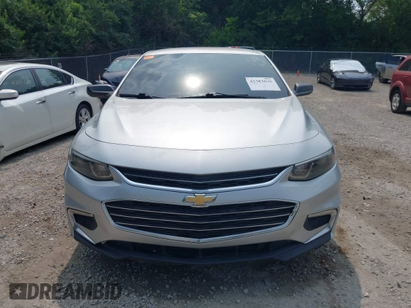 2016 Chevrolet Malibu LS with VIN 1G1ZB5ST7GF346276, listed as a IAAI auction lot 42383035 with 160,319 mi miles and . Bid and sale history available at DreamBid. Image 12.