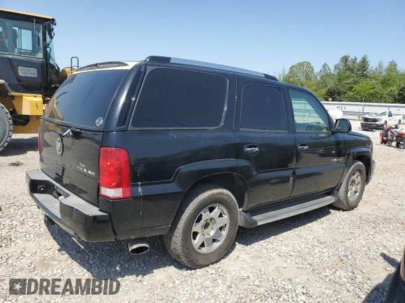 2004 Cadillac Escalade z VIN 1GYEC63T44R275260, wystawiony jako Copart lot #53201805 z przebiegiem 283 450 mil mil oraz Szkoda całkowita • Salvage title. Historia ofert i sprzedaży dostępna na DreamBid. Obrazek 3.