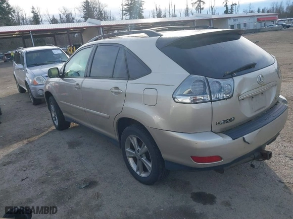 2006 Lexus RX 400h with VIN JTJHW31U760036276, listed as a IAAI auction lot 41635491 with NaN miles. Bid and sale history available at carsss.com. Image 3.