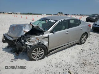 2013 Kia Optima LX with VIN KNAGM4A75D5375586, listed as a Copart auction lot 53297705 with Not Provided miles and Salvage Title. Bid and sale history available at carsss.com. Image 1.