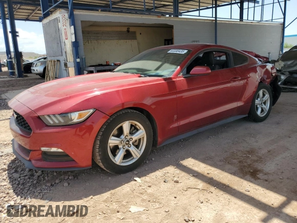 2017 Ford Mustang V6 with VIN 1FA6P8AM3H5257406, listed as a Copart auction lot 63330435 with Not provided miles and Salvage title. Bid and sale history available at DreamBid. Image 1.