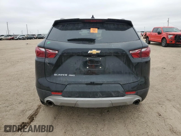2021 Chevrolet Blazer LT z VIN 3GNKBJRS7MS573058, wystawiony jako Copart lot #44967365 z przebiegiem 77 254 mil mil oraz Szkoda całkowita • Salvage title. Historia ofert i sprzedaży dostępna na DreamBid. Obrazek 6.