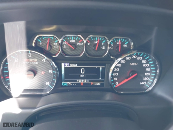 2015 Chevrolet Silverado 1500 LT with VIN 3GCUKREC5FG277881, listed as a IAAI auction lot 41867861 with 190,146 mi miles. Bid and sale history available at carsss.com. Image 7.