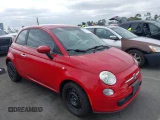 2012 FIAT 500 Pop z VIN 3C3CFFAR0CT272068, wystawiony jako IAAI lot #42750544 z przebiegiem 99 915 mil mil oraz . Historia ofert i sprzedaży dostępna na DreamBid. Obrazek 1.