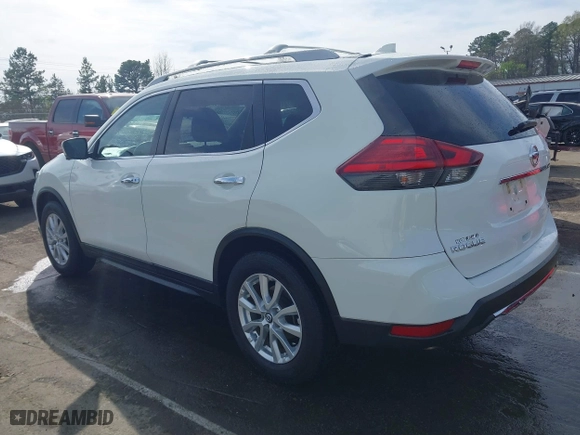 2017 Nissan Rogue SL with VIN 5N1AT2MT4HC832376, listed as a IAAI auction lot 41843307 with 93,106 mi miles. Bid and sale history available at carsss.com. Image 3.