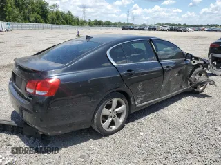 2008 Lexus GS 350 with VIN JTHBE96S180035888, listed as a Copart auction lot 53098014 with 208,516 mi miles and Salvage Title. Bid and sale history available at carsss.com. Image 3.