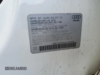 2012 Audi Q5 Premium Plus with VIN WA1LFAFPXCA135694, listed as a Copart auction lot 59293765 with 138,531 mi miles and Clean title. Bid and sale history available at DreamBid. Image 13.