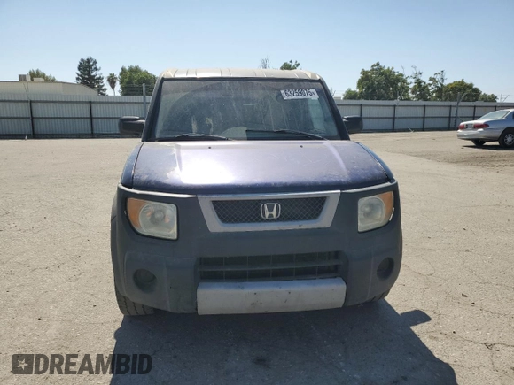 2003 Honda Element EX with VIN 5J6YH28543L051330, listed as a Copart auction lot 63259075 with 270,780 mi miles and Clean title. Bid and sale history available at DreamBid. Image 5.
