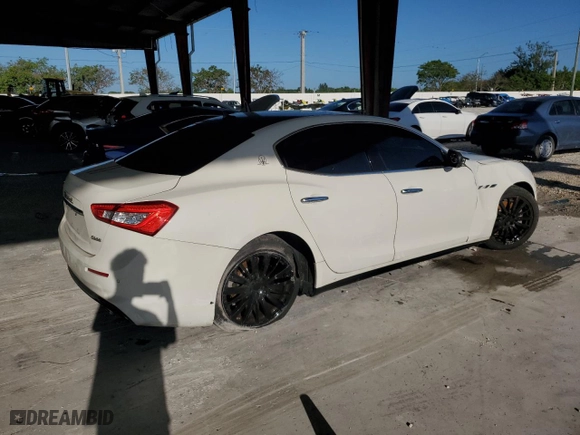 2018 Maserati Ghibli with VIN ZAM57XSA3J1273909, listed as a Copart auction lot 68951253 with 59,308 mi miles. Bid and sale history available at carsss.com. Image 3.