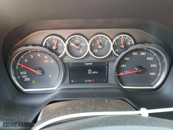 2021 Chevrolet Tahoe LT with VIN 1GNSCNKDXMR120507, listed as a Copart auction lot 46059805 with 37,745 mi miles and Salvage Title. Bid and sale history available at carsss.com. Image 9.