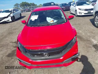 2020 Honda Civic Sedan LX with VIN 2HGFC2F62LH553713, listed as a IAAI auction lot 40249274 with 59,762 mi miles. Bid and sale history available at carsss.com. Image 12.