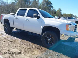2008 GMC Sierra 1500 SLE1 with VIN 3GTEK13J58G223216, listed as a IAAI auction lot 41390350 with 349,296 mi miles. Bid and sale history available at carsss.com. Image 1.