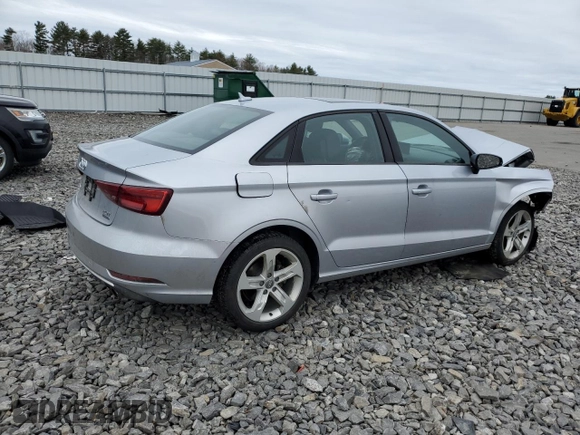 2017 Audi A3 Sedan Premium with VIN WAUB8GFF4H1015786, listed as a Copart auction lot 51409564 with 97,117 mi miles and Salvage Title. Bid and sale history available at carsss.com. Image 3.