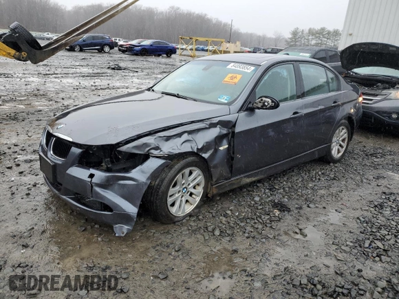 2007 BMW 3 Series 328xi с VIN WBAVC73567KP32609, выставлен на аукционе Copart как лот 84893854 с пробегом Не указан миль и Списание • Salvage title. История ставок и продаж доступна на DreamBid. Изображение 1.