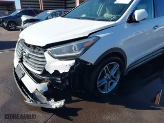 2017 Hyundai Santa Fe Limited Ultimate with VIN KM8SRDHF1HU219841, listed as a IAAI auction lot 41484157 with 341,121 mi miles. Bid and sale history available at carsss.com. Image 6.