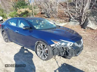 2017 Nissan Maxima SR z VIN 1N4AA6AP7HC364982, wystawiony jako IAAI lot #41884511 z przebiegiem 55 825 mil mil oraz . Historia ofert i sprzedaży dostępna na DreamBid. Obrazek 1.
