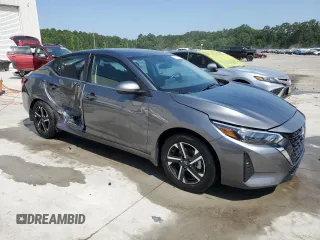 2024 Nissan Sentra SV с VIN 3N1AB8CV0RY309588, выставлен на аукционе Copart как лот 57331855 с пробегом 3 650 миль миль и Списание • Salvage title. История ставок и продаж доступна на DreamBid. Изображение 4.