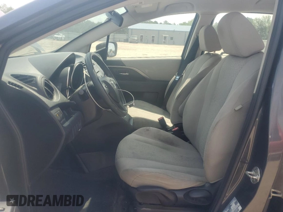 2012 Mazda 5 Sport with VIN JM1CW2BL5C0124977, listed as a Copart auction lot 60024205 with 273,627 mi miles and Clean title. Bid and sale history available at DreamBid. Image 7.