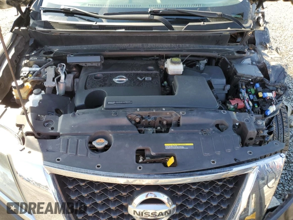 2016 Nissan Pathfinder SL with VIN 5N1AR2MM1GC623294, listed as a Copart auction lot 50462525 with 150,713 mi miles and Salvage title. Bid and sale history available at DreamBid. Image 13.