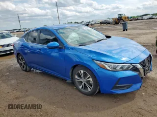 2020 Nissan Sentra SV z VIN 3N1AB8CV9LY304963, wystawiony jako Copart lot #58647745 z przebiegiem 86 868 mil mil oraz Szkoda całkowita • Salvage title. Historia ofert i sprzedaży dostępna na DreamBid. Obrazek 4.