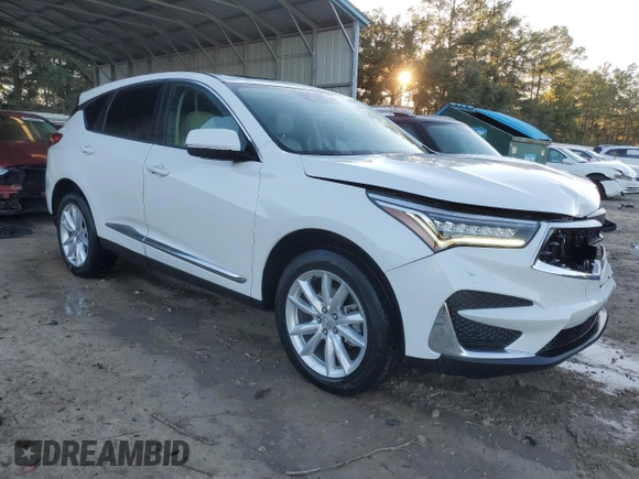 2021 Acura RDX with VIN 5J8TC1H32ML004825, listed as a Copart auction lot 84532314 with 49,410 mi miles and Salvage title. Bid and sale history available at DreamBid. Image 4.