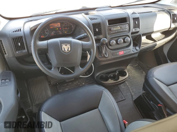 2016 Ram ProMaster Cargo with VIN 3C6TRVAG8GE115157, listed as a Copart auction lot 42030855 with 117,499 mi miles and Salvage Title. Bid and sale history available at DreamBid. Image 8.